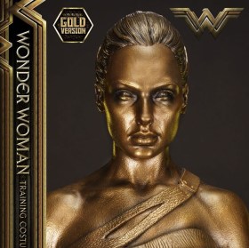 Wonder Woman Training Costume Gold Version Wonder Woman Statue by Prime 1 Studio